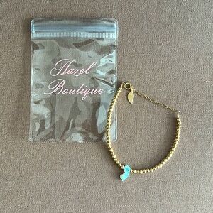 Hazel boutique 14K gold filled NJ Opal Bracelet **BRAND NEW**
